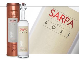 Sarpa di Poli with metal tube - Classic Grappa