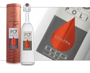 PO’ di Poli secca Metallrohr - Junger Grappa