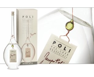 Chiara di Moscato, Moscato Grape Brandy - Poli package