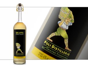 Poli Pura Vinaccia Riposata con tubo - Grappa Veneta