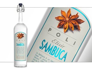 Elisir Sambuca Poli - Sweet liqueur with star anise