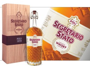 Holzbox Whisky Segretario di Stato | Poli Distillerie