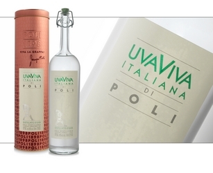 UvaViva Italiana di Poli with metal tube - Grape brandy