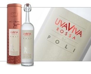 UvaViva Rossa di Poli with metal tube - Grape Brandy